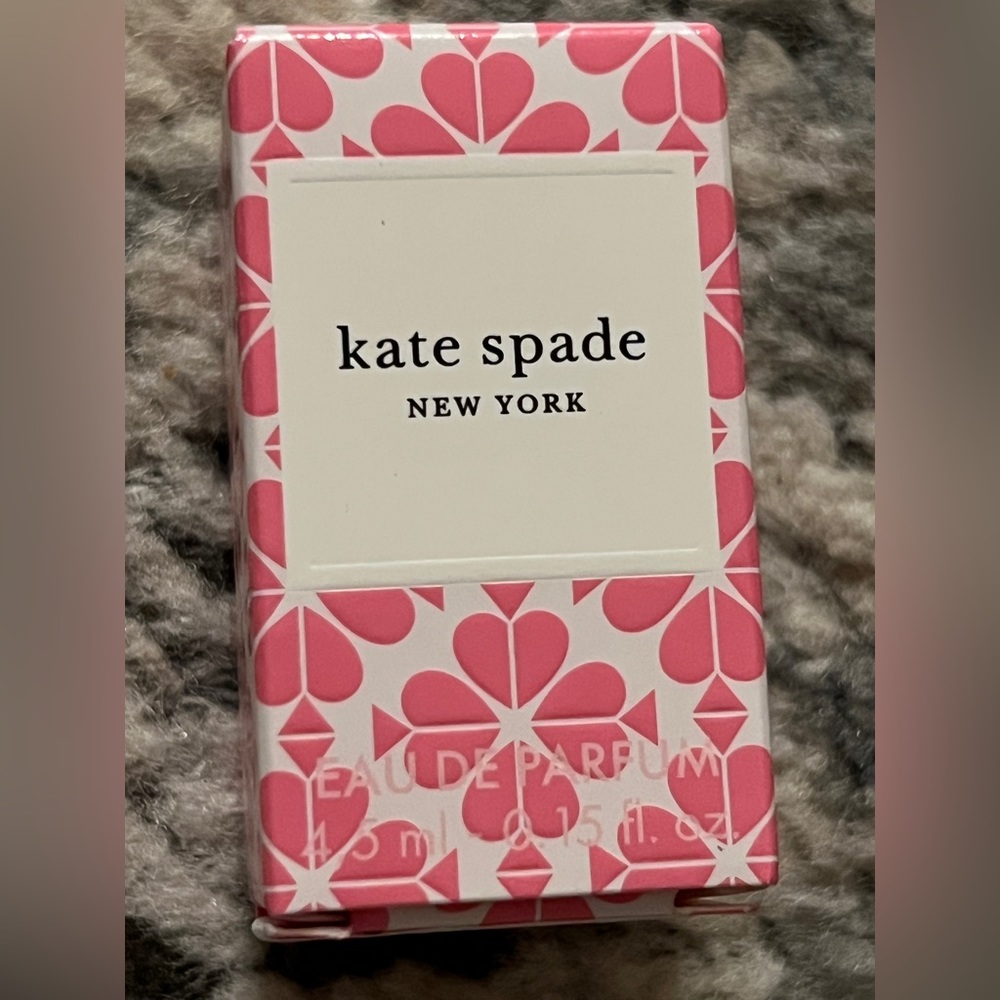 Kate Spade New York eau de parfum perfume splash bottle travel size mini NEW BOX - Picture 4 of 5